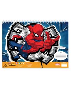 Livre de coloriage avec stickers Spiderman 000506006