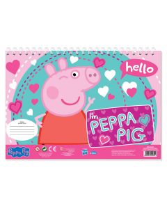 Livre de coloriage avec stickers Peppa Pig 000482694