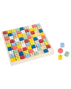 Small Foot - Wooden Sudoku Game Color, 82pcs. 11164