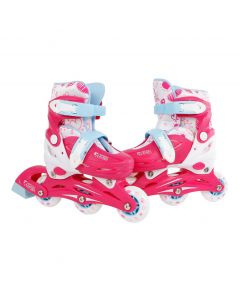 Street Rider Inline Inline Skates Pink, Size 30-33 720510