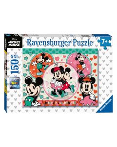 Ravensburger - Dream Couple Mickey & Minnie Jigsaw Puzzle, 150pcs. XXL 133253