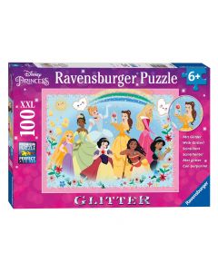Ravensburger - Disney Princess Glitter Puzzle, 100pcs. XXL 133260