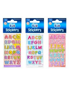 Sticker sheet Letters 382531