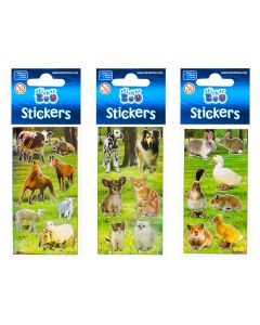 Sticker sheet Farm animals 382529
