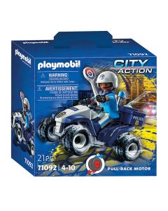 Playmobil City Action 71092 Policier et quad