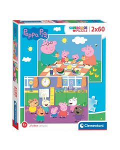 Clementoni Puzzle Peppa Pig 2x60 pièces