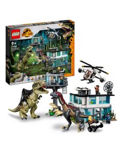 Lego - LEGO Jurassic 76949 Giganoto Therizinosaurus Attack 76949