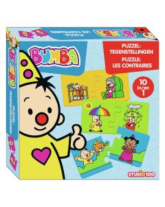 Bumba Puzzle Les contraires 10 en1