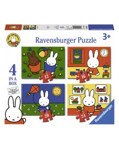 Miffy Puzzle, 4in1