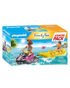 Playmobil Family Fun 70906 Starter Pack Scooter des mers et banane flottante