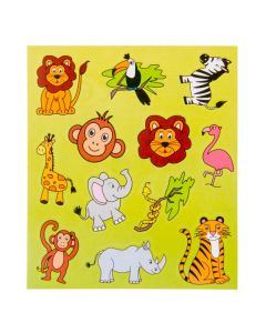 Stickervel Wild Animals 8550