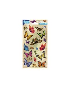 Totum - Sticker Sheet Glitter - Butterflies 100720