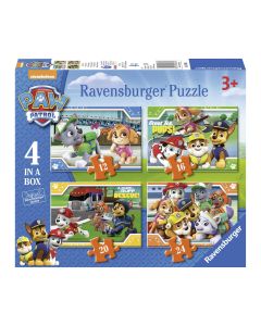 Puzzle Paw Patrol - La Pat' Patrouille 4 en 1