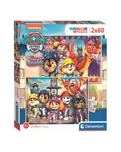 Clementoni Puzzle Pat Patrouille 2x60 pièces 21621