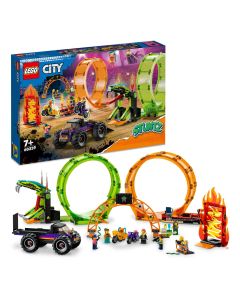 Lego - LEGO City 60339 Double Loop Stunt Arena 60339