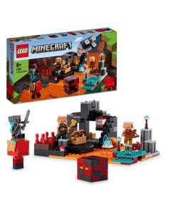 Lego - LEGO Minecraft 21185 The Underworld Bastion 21185