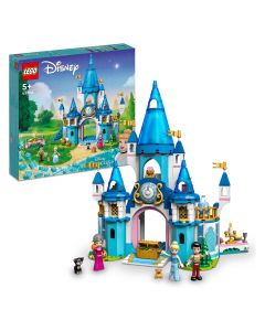 Lego - LEGO Disney Princess 43206 Cinderella and Prince's Castle 43206