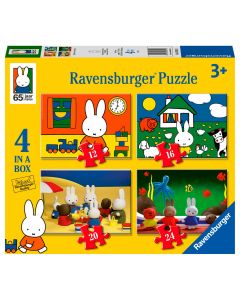 Miffy's 65th Birthday Puzzle, 4in1