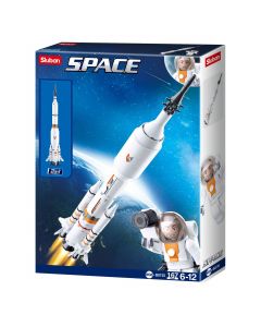 Sluban Space - Thrust rocket for Space shuttle 2in1