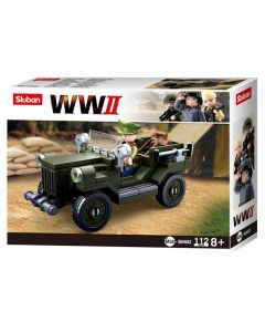 Sluban WWII - GAZ-67 Allied Jeep