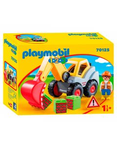 Playmobil 1.2.3 70125 Pelleteuse