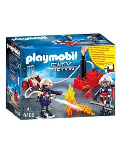 Playmobil City Action 9468 Pompiers avec matériel d'incendie