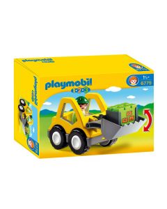 Playmobil 1.2.3 6775 Chargeur et ouvrier