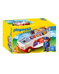 Playmobil 1.2.3 6773 Autocar de voyage