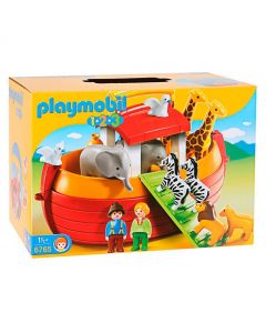 Playmobil 1.2.3 6765 Arche de Noé transportable