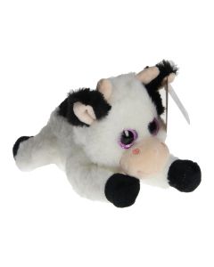 divers - Take Me Home Farm Animals Plush Toy Lying - Cow 660234