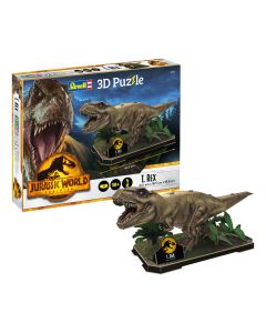 Revell 3D Puzzle Building Kit - Jurassic World Dominion T-Rex 00241