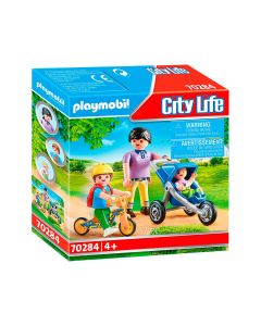 Playmobil® City Life - 70284 - Maman avec enfants
