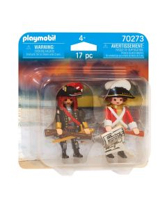 Playmobil Pirates 70273 Capitaine pirate et soldat