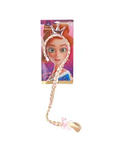 divers - Princess Friends Diadem with Long Braid and Crown 12711B