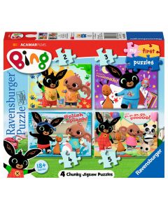 Ravensburger - My First Puzzles - Bing, 4in1 68340