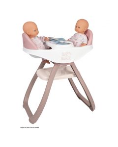 Smoby Baby Nurse Baby Chair for 2 Dolls 220371