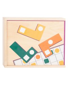 Small Foot - Wooden Geometric Shapes Puzzle 11728