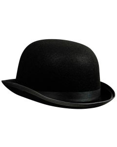 Bowler Hat Black Felt