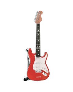 Bontempi Electric Guitar Red with Guitar Strap