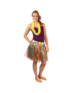 Hawaii Skirt Multi colors (45 Cm)