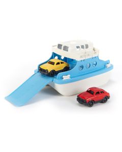 Green Toys ferry with Cars