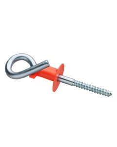 Swing hook curl with ks safety clip