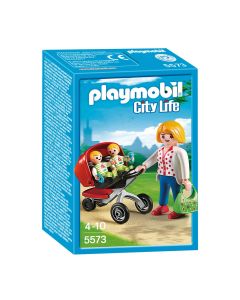 Playmobil City Life 5573 Maman avec jumeaux
