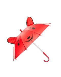 Parapluie Happy Animal rouge Ø 50 cm