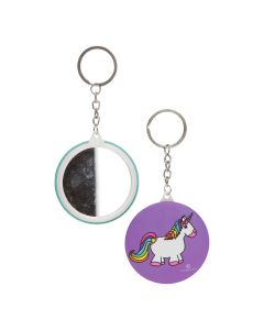 Jouet-Plus Porte-clés avec Miroir Licorne