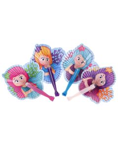 Jouet-Plus Eventail Sirène, 12pcs