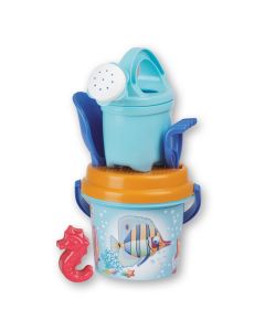 Jouet-Plus Ensemble de seau de plage avec Poisson