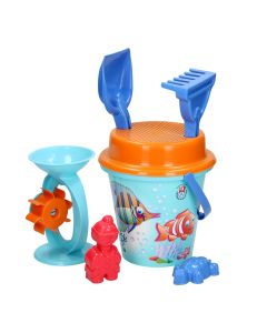 Jouet-Plus Ensemble de seau de plage avec moulin à sable 