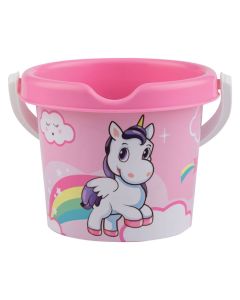 Jouet-Plus Seau de plage à bec Licorne