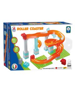 Marble Track Roller Coaster Set, 31 pcs.